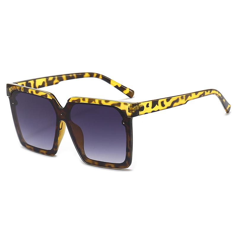 Large Frame Square Sun Glasses Women Men Gradient Fashion Sunglasses Daily Leisure Travel Female Male Eyeglasses