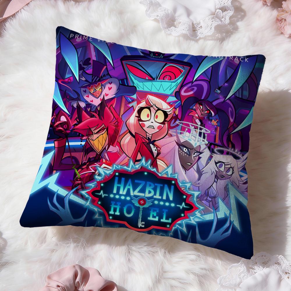 Hra H-Hazbin HotelS Povlak na polštář Prémiový komfort Oboustranný povlak na polštář - Dvoustranný design pro jakoukoli místnost a interiér auta