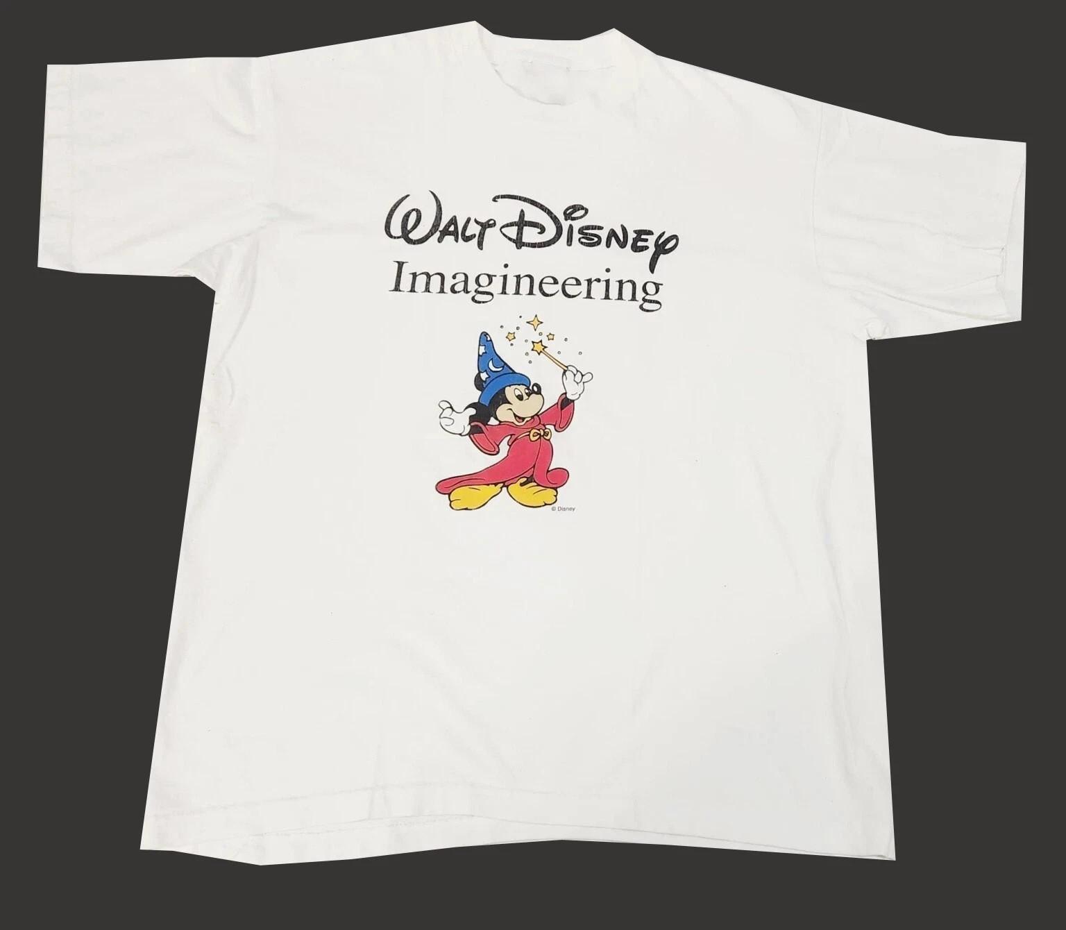 

НОВАЯ Футболка 80-х 90-х Imagineering Walt Disney World Размеры S-5XL Репринт 2XL