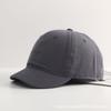 Black Short Brim American Retro Solid Color Hat Men Baseball Hat Men Korean Style Soft Top Baseball Cap Men Sun Hat