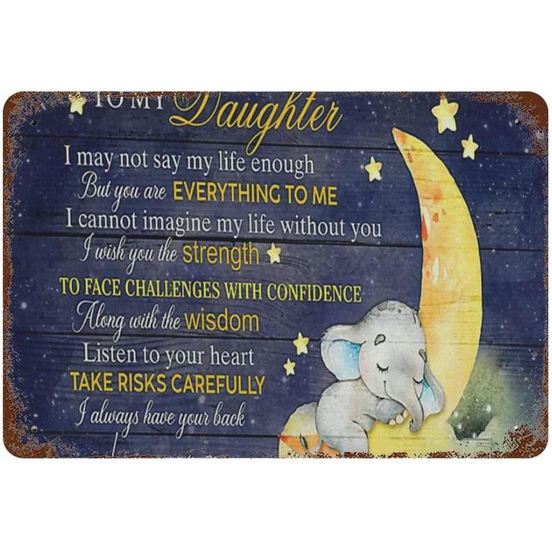 Metal Tin Signs Believe You Can You Are Halfway There Vintage Rustic Decor Metal Posters Home Kitchen Bar Cafe Club Wall Decor