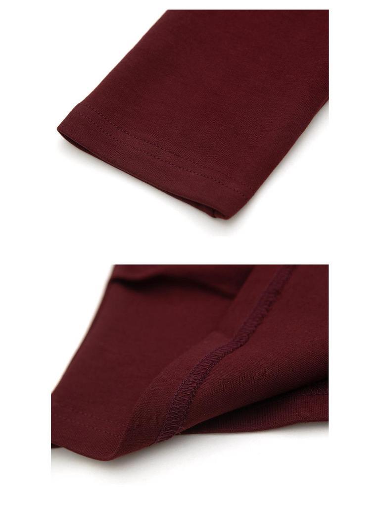 Damen Übergröße V-Ausschnitt Langarm Locker geschnittenes T-Shirt für Frühling & Herbst - Schlankmachende, Bauch kaschierende Basisschicht (Stil 6318)