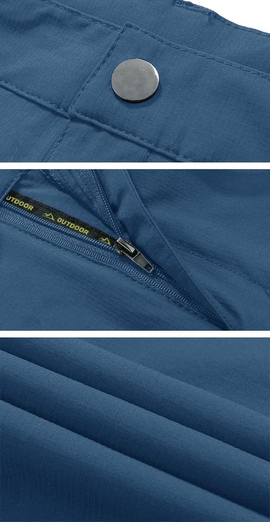 TACVASEN Casual Golf Solid for and Size 2XL Men's Pants, Color, Quick-Drying, Multi-Purpose, Fishing, Work, Hiking, Mountaineering, Blue-Gray,