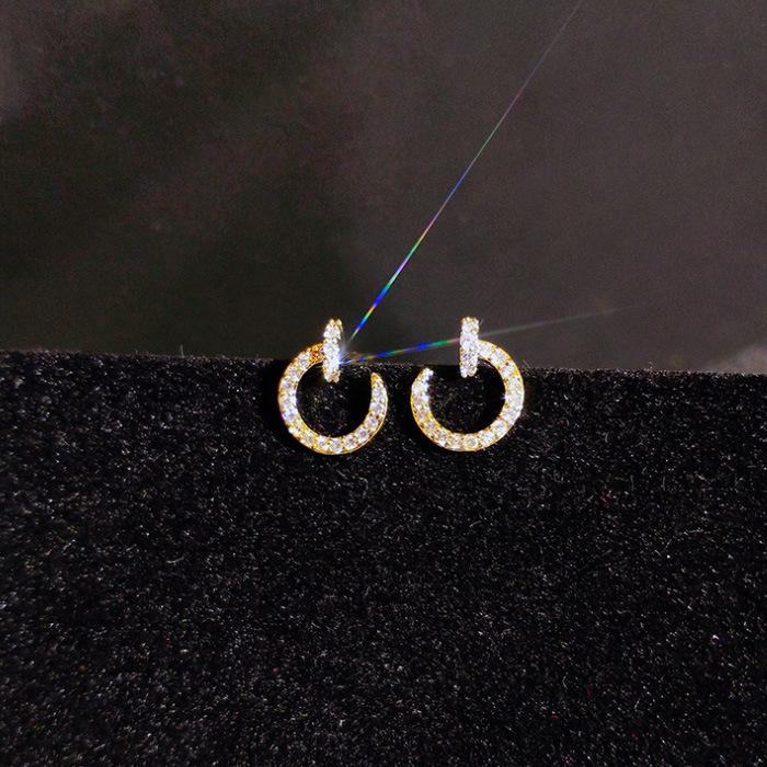 Small Stud Earrings Temperament Trendy Earrings Student Earrings