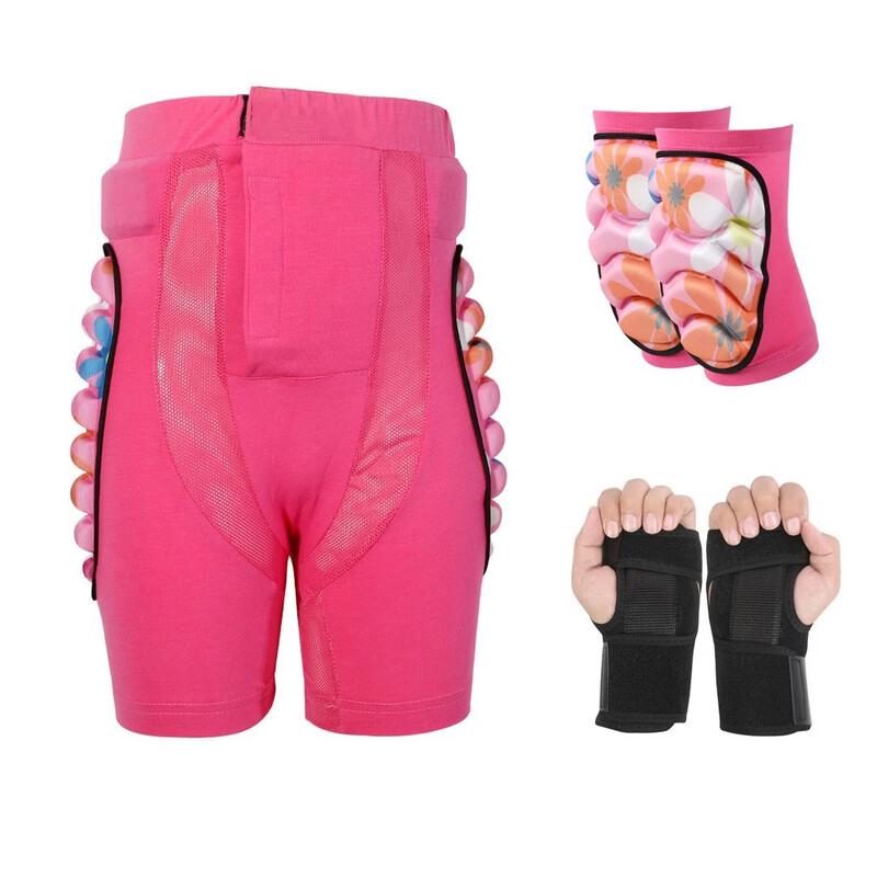 TULX Kids  Ski Padded Protective Shorts