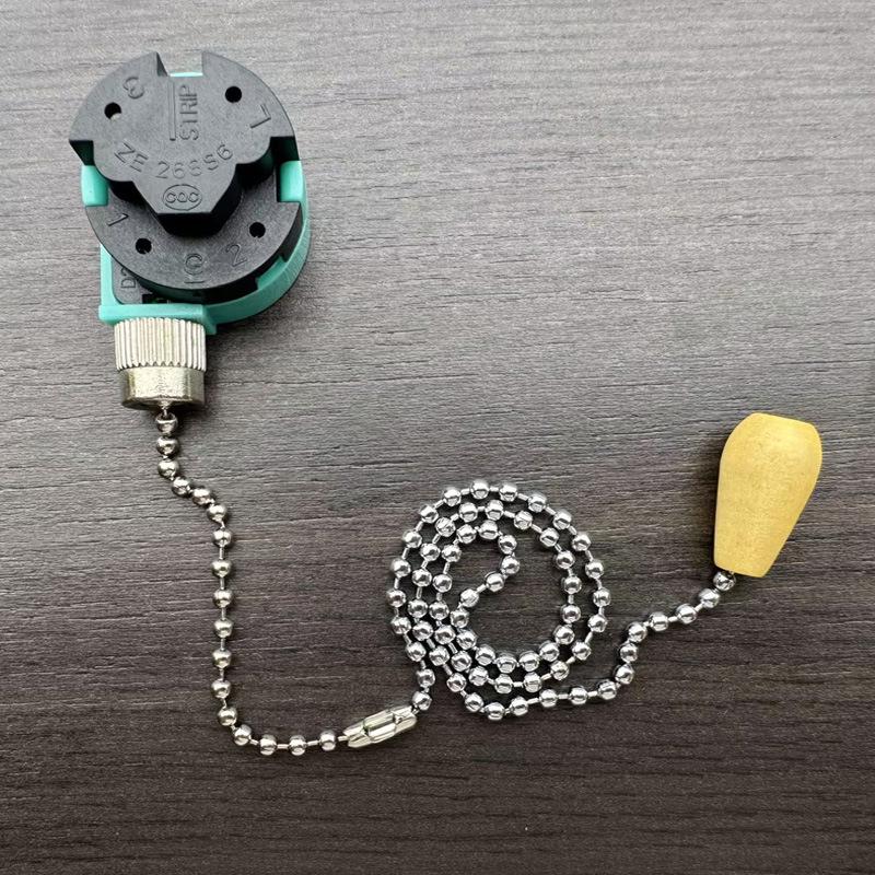 ZE-268S6 Three-Speed Ceiling Fan and Light Pull Switch Accessory