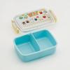 Skater Children's Bento Box, 450ml, with a Soft Dome-Shaped Lid, Single Tier, Made in Japan, Toretans and Hapidanbu, Boys' (RBF3ANAG-A)