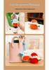 Charming Sparrow Bird Plush Pendant Keychain for Girls' Bags Ornaments
