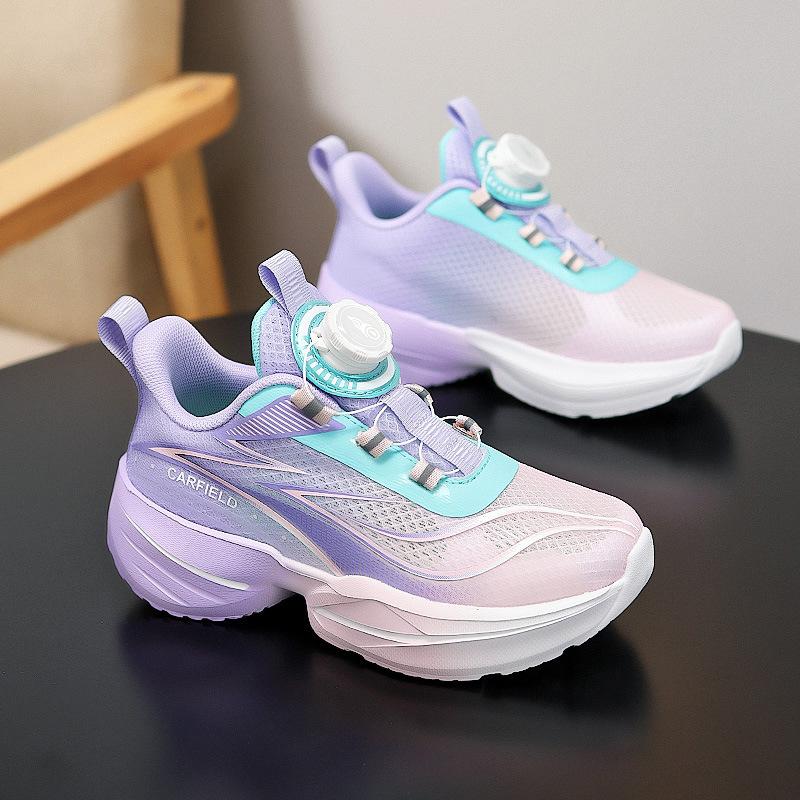 Girls basketball shoes 2025 new summer children's dad shoes mesh girls running shoes boys sports shoes