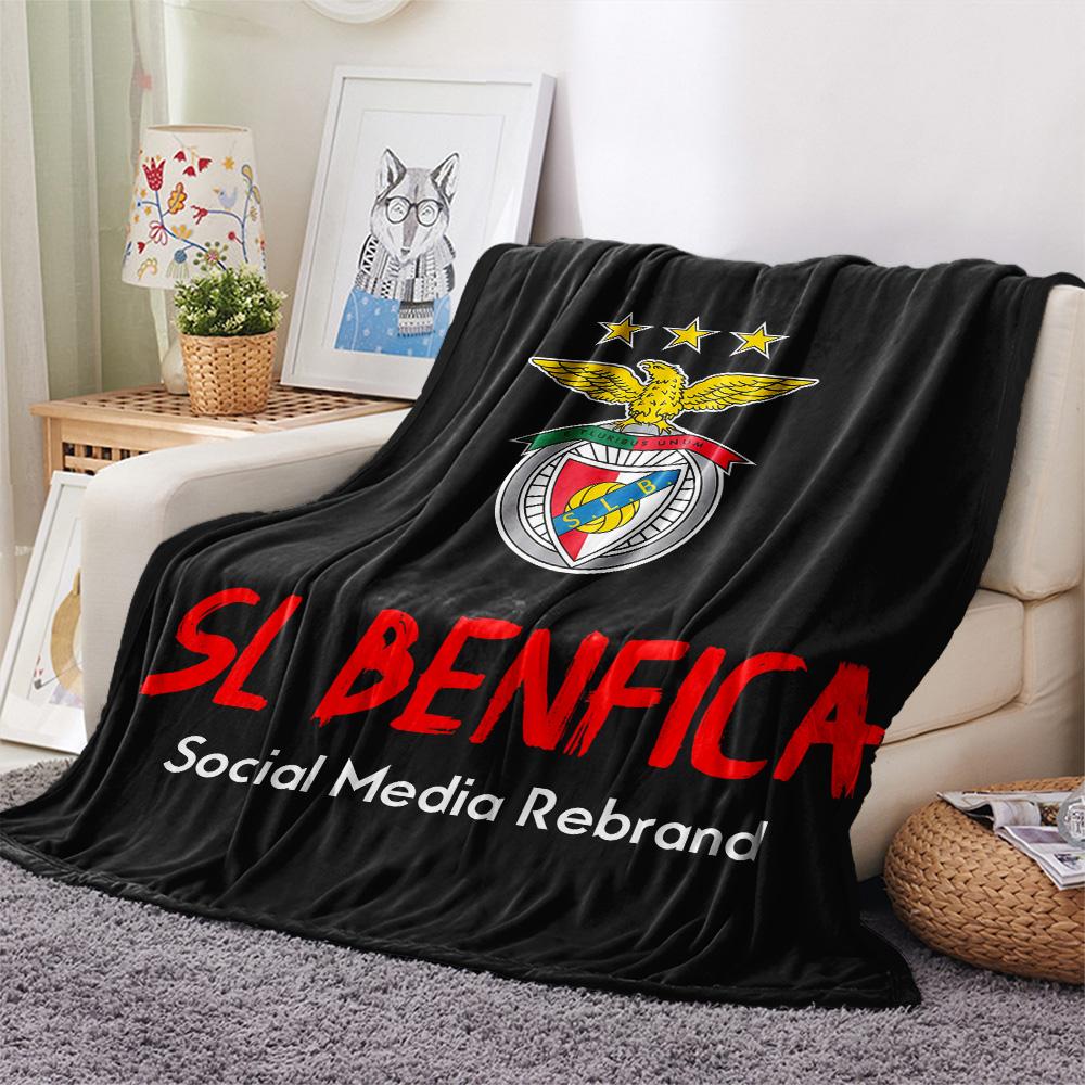 SL Benfica Flanelldecke, Hohe Qualität, Bequem für alle Jahreszeiten, Heimdekoration, Wärme und Komfort