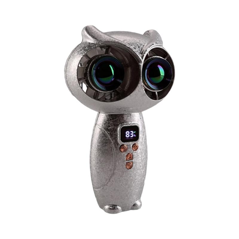Portable Handheld Fan 100 Speed Cooling Fan Rechargeable Multifunction Travel Gift Cooling For Outdoor Travel Office Use