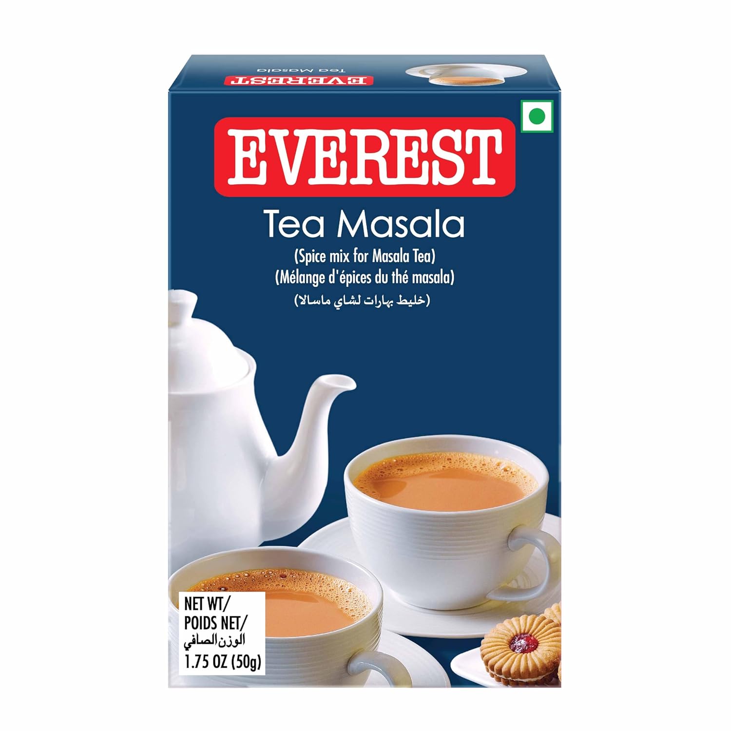 

Everest Tea Masala Powder 50g Carton Ginger Spiced Beverage Enhancer For Aromatic Tea