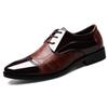 Advanced Classic Business Men's Dress Shoes Fashion Elegant Formal Wedding Shoes Men Slip on Office Oxford Shoes for Men Black