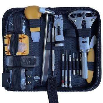 Professional 185 Pcs Watch Repair Tool Kit Watch Case Opener Link Spring Bar Remover Screwdriver Tweezer Set