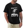 SNFU Open Your Mouth T-Shirt Anime T Shirts Oversize T-shirts Man Essential T Shirt Man T-shirt Mens Big and Tall T Shirts