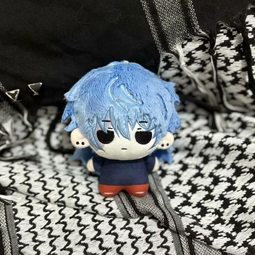 10cm Sally Face Sal Plush Dolls Pendant Mini Plushie Toys Keychain Bag Dolls Fans Sally Face Plush Toys Birthday Gift Collect