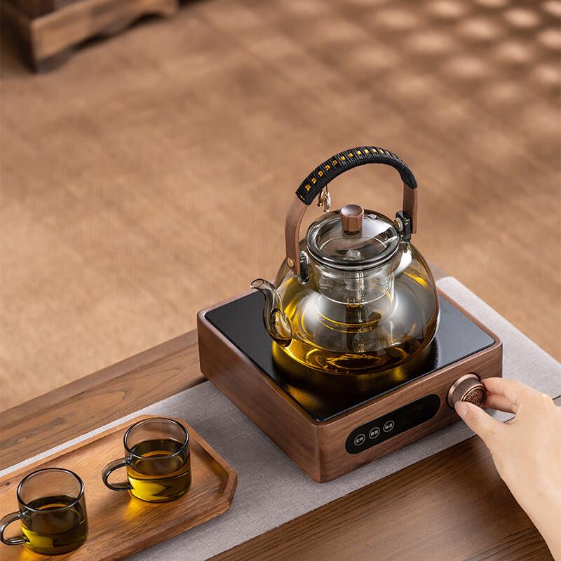 Glass Tea Kettle with Smart Stove Set