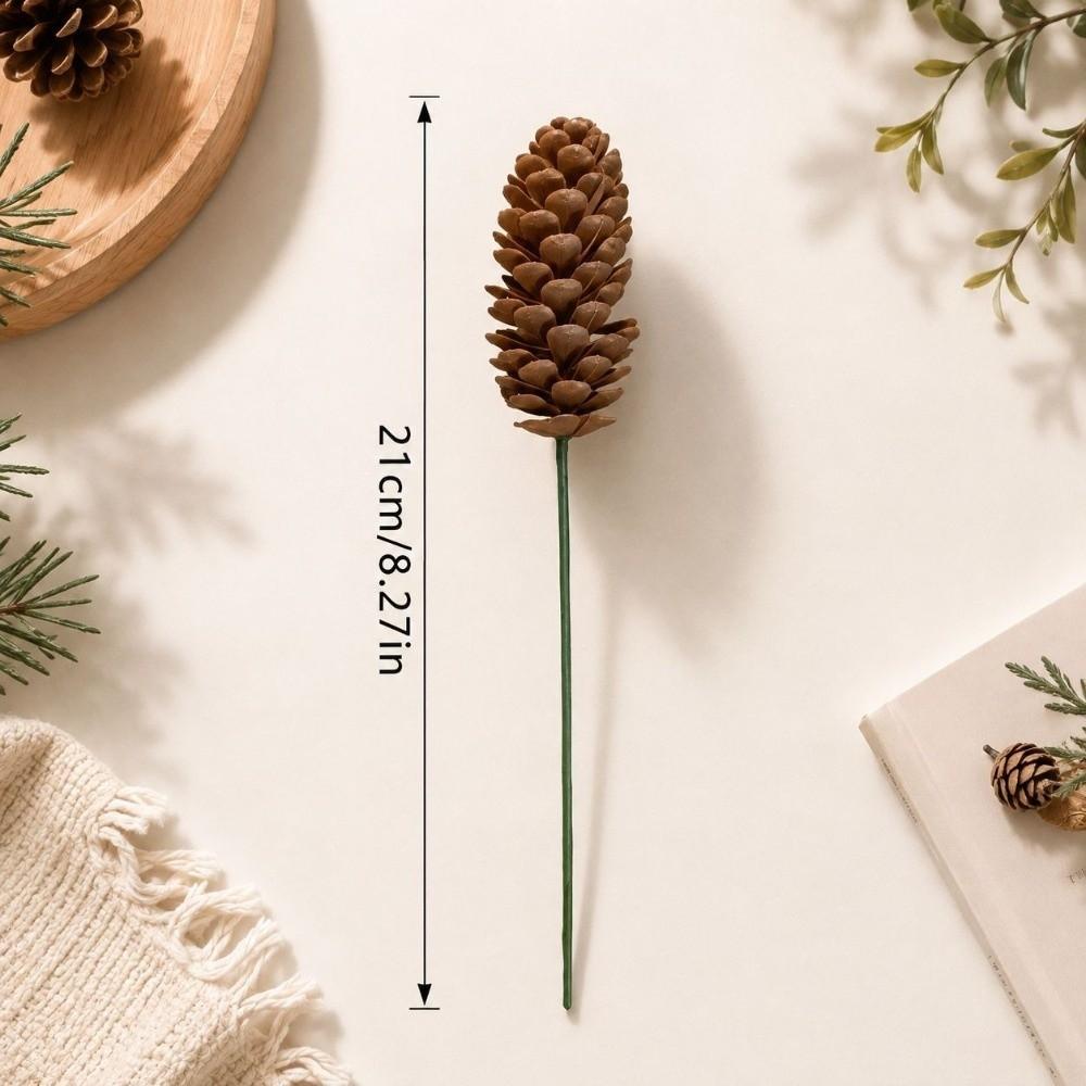 10Pcs Plastic Material Christmas Berry Stems Decorative Branches Holiday Decor