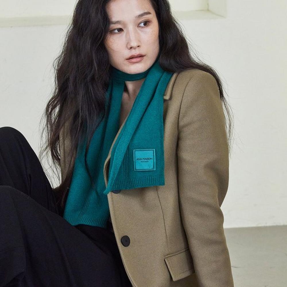 Ana Maison Cashmere Daily Muffler Green Kmm Green