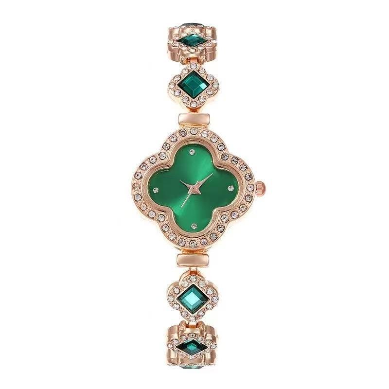 Clover Bracelet Women'S Watch Light Luxury Versatile Trend Fashion Simple Temperament Exquisite Watch Multi-Color