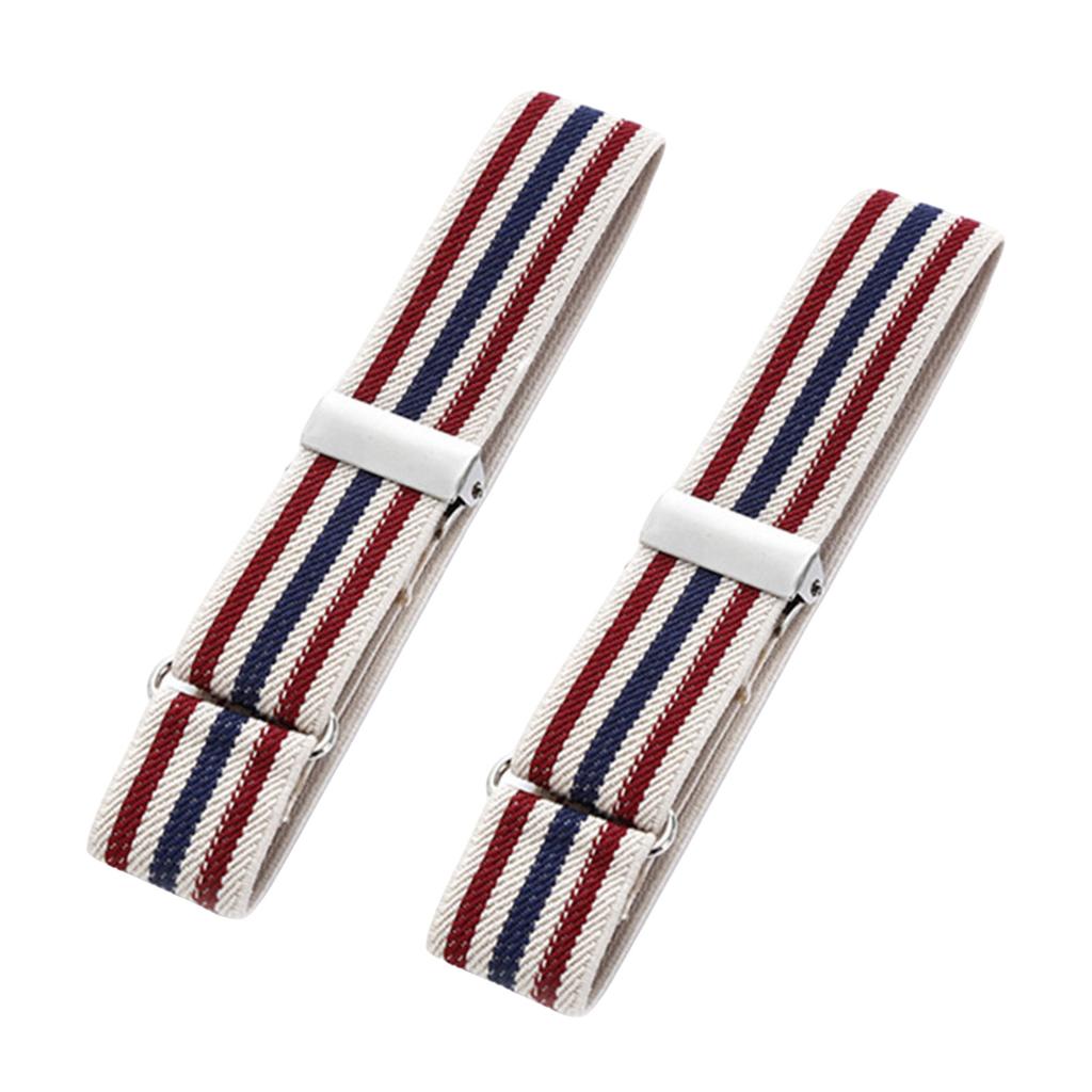 1pair Adjustable Unisex Arm Bands Comfortable Elastics Arm Cuff Fashion Accessory for Easy Adjustment