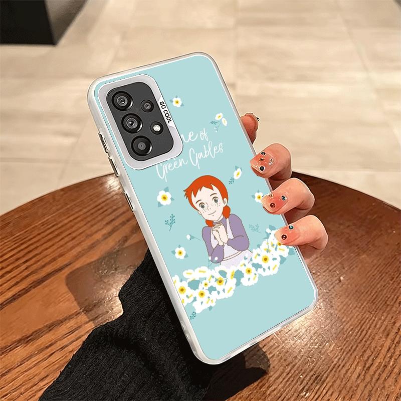 Anne Of Green Gables Shirley Soft Phone Case for Samsung A17 A16 A15 A14 A13 A57 A56 A55 A54 A53 A37 A36 A35 A34 A33 A26 A25 A24