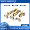 Now: "High-Current Double-Row Brass Terminal with Copper Busbar for Zero Ground Connection"