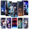 Sword Art Online Kirito Asuna Phone Case For Xiaomi Redmi Note 15 14 13 12S 12 Pro Plus 11S 11E 11 11T 10S 10 Art Soft Pattern C