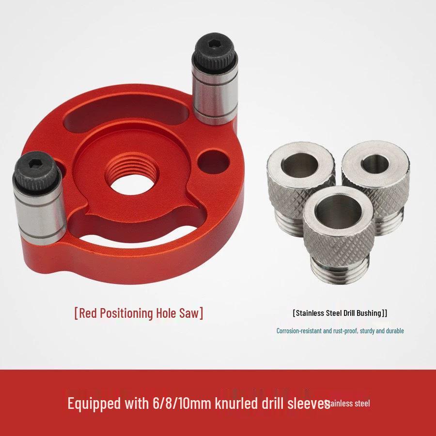 

Self-Adaptive Wood Positioning Punch Tool – Single Hole Center Punch for Solid Wood Splicing