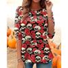 Autumn and Winter New Fashion Round Neck Long Sleeve Printed Elegant Casual Loose Hoodie