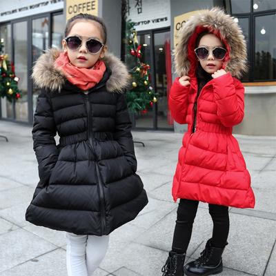 baby girl winter jacket with fur hood
