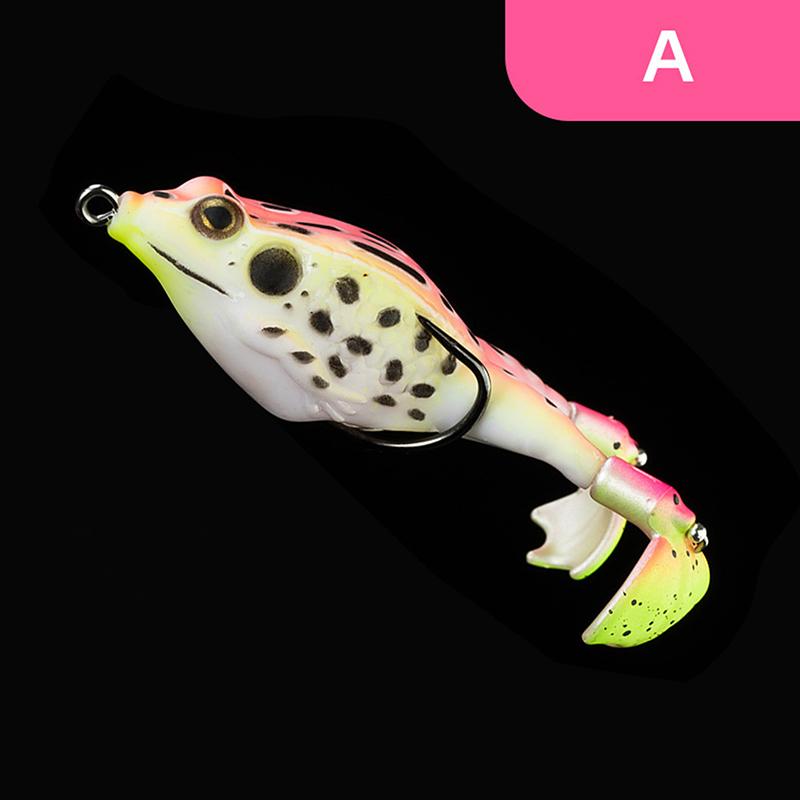 

1 шт. Двойные винты лягушка воблер мягкая приманка джиггинг рыболовные приманки искусственный гольян поверхностная рыболовная снасть