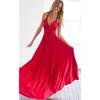 Sexy Femei Multiway Wrap Convertible Boho Maxi Club Rochie Roșie Bandage Rochie Lungă Petrecere Domnișoare De Onoare Infinity Robe Longue Femme