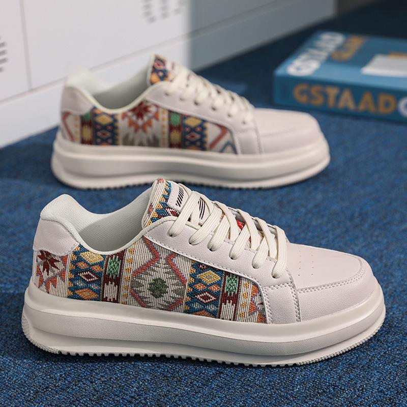 

Нишевые маленькие белые туфли 4745 туфли на мягкой подошве для молодых мужчин мужские туфли большого размера кеды 46 летние повседневные парусиновые 47