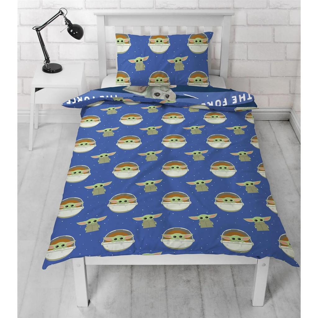 Star Wars Mandalorian Baby Yoda Reversible Duvet Set