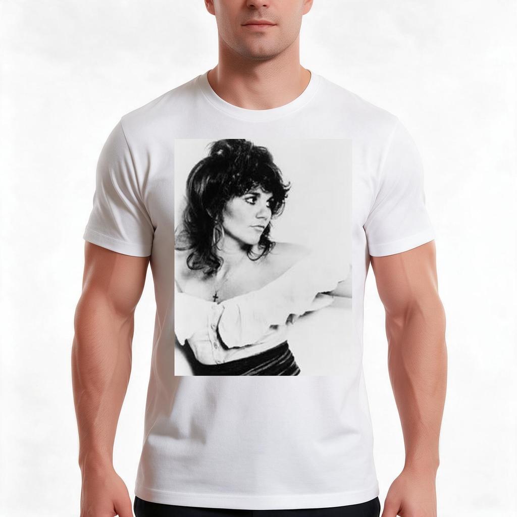 Linda Ronstadt Sexy Art Tshirt Summer Casual Cotton Tee Oversized Streetwear Tops Vintage Graphic Print Unisex Unisex Unisex