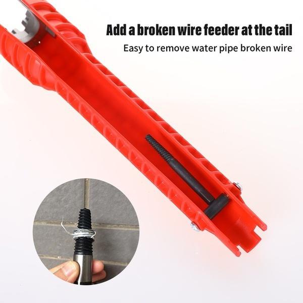 1 Set Multifunctional Faucet and Sink Installation Wrench Plumbing Tools Plumbing Wrench Kitchen Bathroom Plumbing Repair