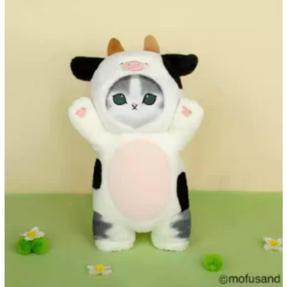 30/50cm Mofusand Kawaii Cos Gato Kawaii Animales de Peluche Cosplay Animales Dinosaurio Vaca Oso Muñeco de Peluche Lindo Regalo Juguete para Niños