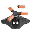 Lawn Water Sprinkler Automatic Flower Watering Device Three Prong Sprinkler for Garden Watering Gardening Irrigation