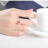 Gica Gema 100% 925 Sterling Silver Engagement Rings For Women Sparkling Zircon Party Fine Jewelry