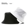 Female Spring and Autumn Personality Double-sided Light Plate Solid Color Bucket Hat Outdoor Sunscreen Sunshade Sun Hat Basin Hat