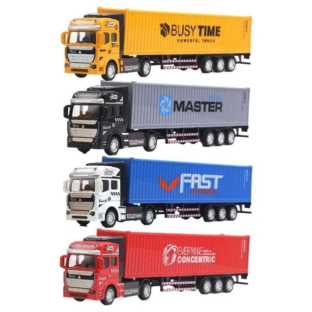 Model Vehicle Toy Container Transport Truck Toy Zinc Zinc Alloy Kids Toys  Educational Toy