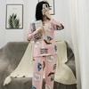 Long-sleeved Pajamas for Women, Cute Little Girl In Spring and Autumn, Round Neck Can Be Worn Outside, Age-reducing Loungewear Two-piece Set