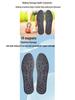 Breathable Magnetic Therapy Acupoint Massage Insoles with Heating Pads