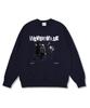 Wibelibellyu Busy Daily Oversized Premium Double-Sided Sweatshirt 4 Colors (Fleece Liner Option) (Type A)