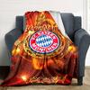 Bayern Munich Customize Your Name Blanket Cozy Customizable Blanket Soft Warm Cozy Versatile for Couch Nap Chair Home Decor Four Seasons Universal