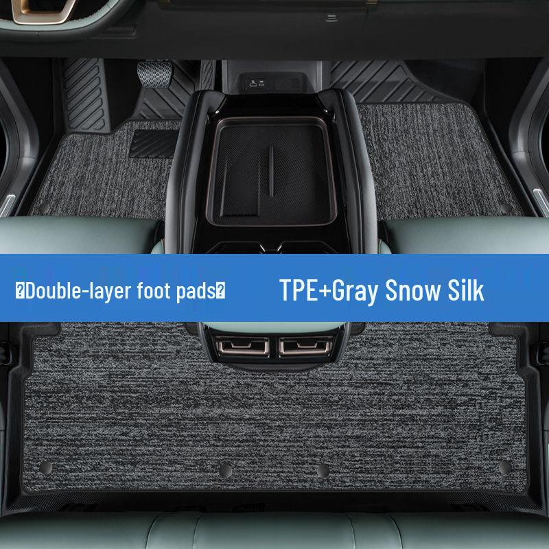 MG4 Floor Mats - Scratch-Resistant, Anti-Slip, Odorless TPE Material, Fits 2025 Model, Eco-Friendly