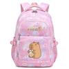 Cute Capybara Student Waterproof Backpack Girls Kids Back To School Book Bags Teenagers Schoolbags Women Travel Bagpack Mochila