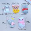 10 Stück Neue Niedliche Harz Cartoon Katze, Maus, Elefant Serie Flache Rückseite Scrapbooking DIY Schmuck Handwerk Dekoration Zubehör