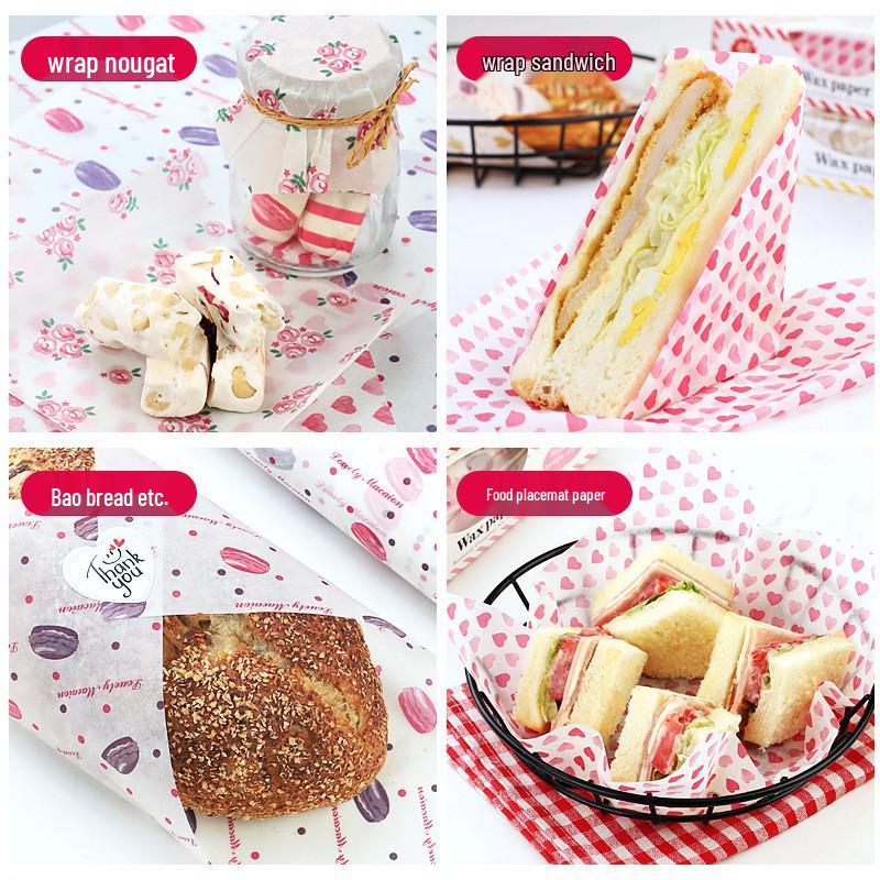 Food-Grade Oil-Resistant Baking Wax Paper for Pastry and Nougat